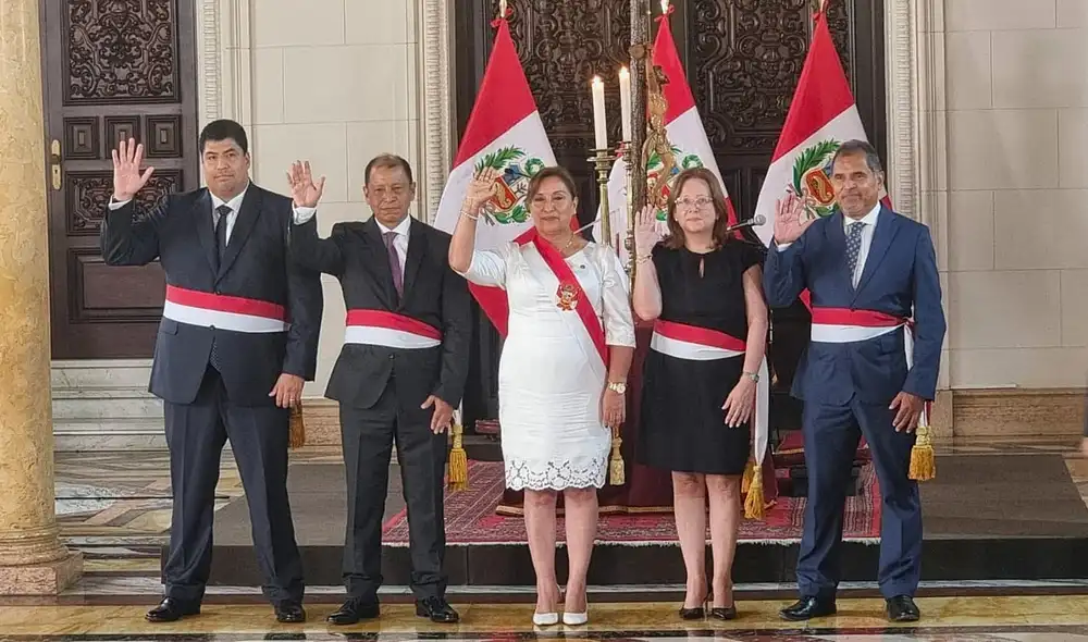 Fernando Varela Daniel Maurate, Magnet Márquez y Juan Mathews son los nuevos ministros de Estado. Foto: La República Fernando Varela Daniel Maurate, Magnet Márquez y Juan Mathews son los nuevos ministros de Estado. Foto: La República