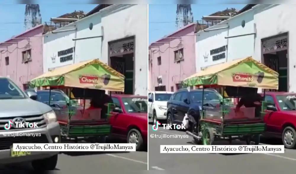 Idea creativa para vender comida en Trujillo. Foto: @trujillomanyas. Idea creativa para vender comida en Trujillo. Foto: @trujillomanyas.