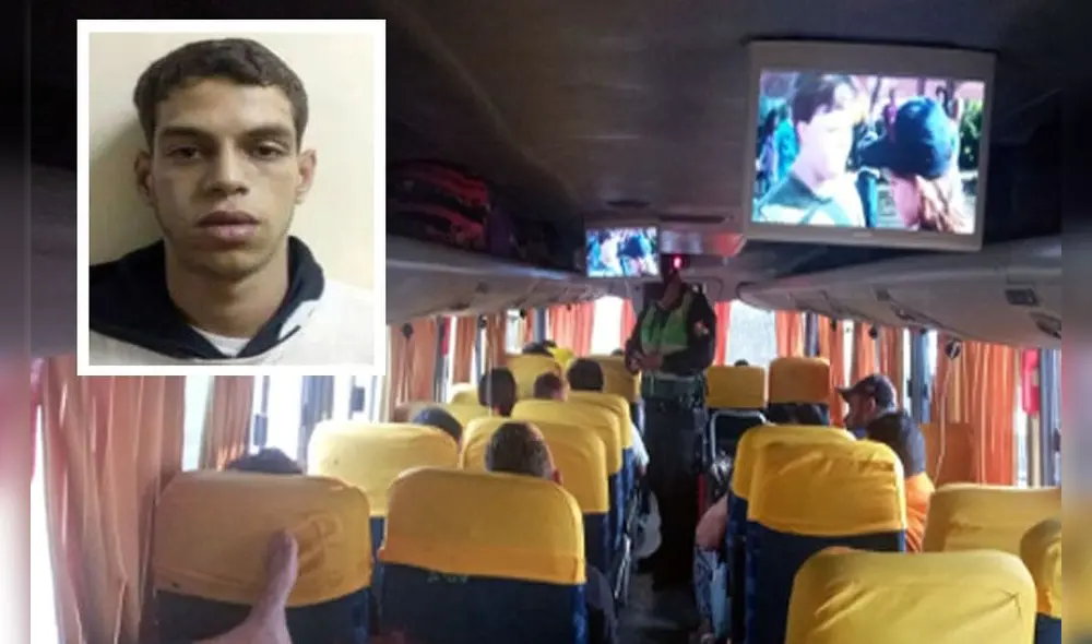 Policía inspecciona buses de transportes interprovinciales y de carga pesada. Foto: Tumbes Habla