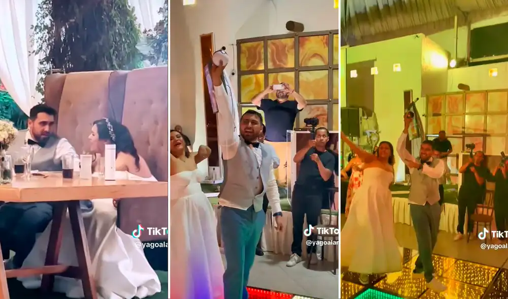 Pareja decide casarse coreando los mayores éxitos de Pokémon. Foto: composición LR / capturas de TikTok / @yagoalarco