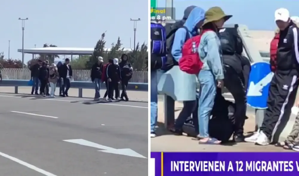 Los vietnamitas no contaban con los documentos requeridos para ingresar al Perú. Foto: composición LR / captura de video / Latina. VIDEO: Latina