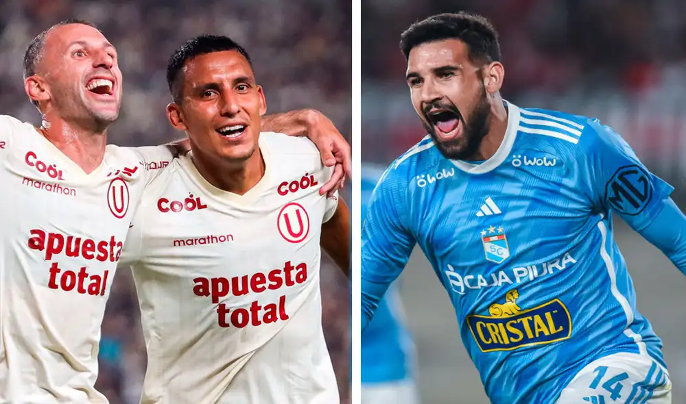 Universitario y Sporting Cristal se encuentran entre los primeros 5 lugares de la Liga 1. Foto: composición GLR