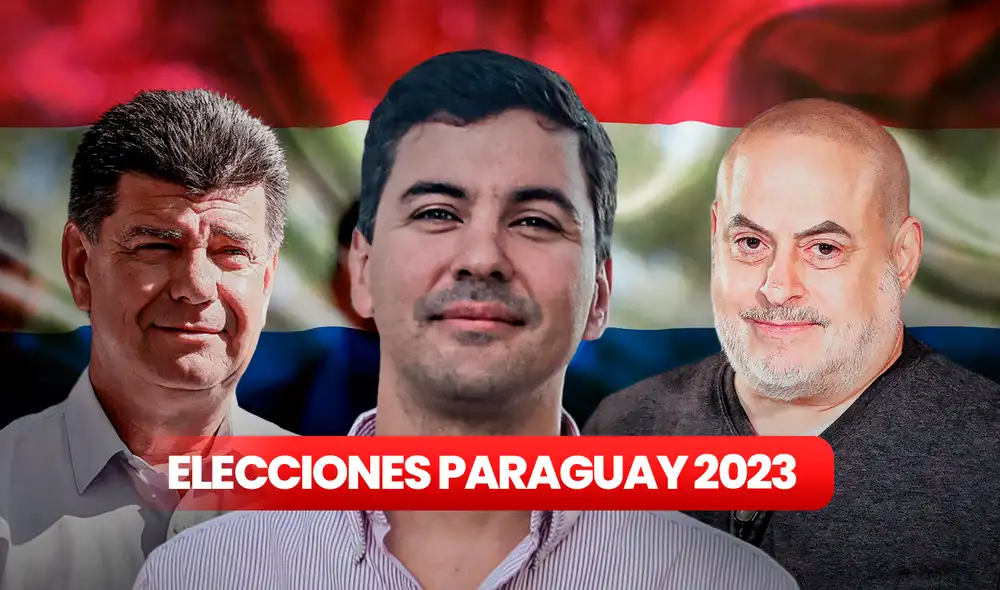 La campaña paraguaya ha sido salpicada por las sanciones financieras de EE. UU. al líder del Partido Colorado. Foto: composición LR/Alvaro Lozano/EFE/AFP