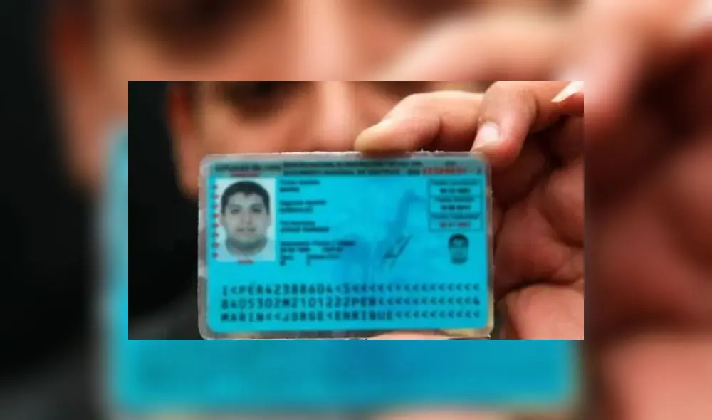 El código único de identificación puede ser un número o una letra. Foto: Reniec El código único de identificación puede ser un número o una letra. Foto: Reniec
