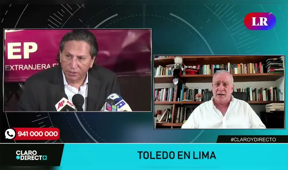 Augusto Álvarez Rodrich comenta la extradición de Toledo. Foto/Video: LR+ Augusto Álvarez Rodrich comenta la extradición de Toledo. Foto/Video: LR+