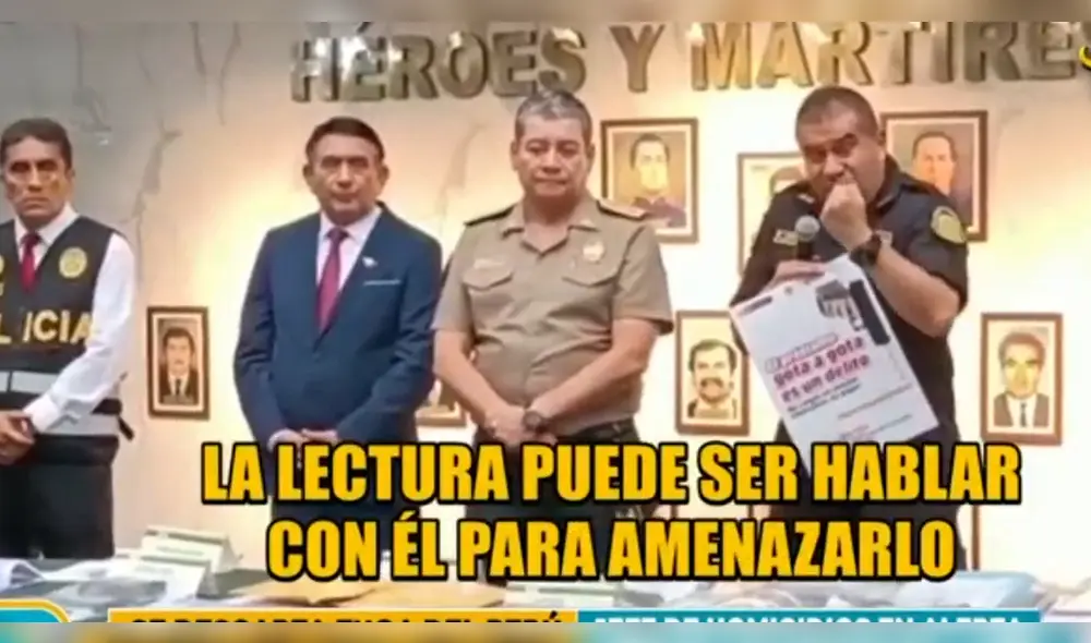 General Arriola denuncia amenazas contra el coronel Víctor Revoredo. Foto: captura de ATV | Video: ATV