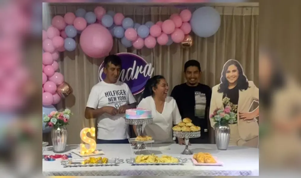 Usuarios comentaron que también le harán una fiesta a sus madres con la misma temática. Foto: composición LR/ captura de TikTok/ @maybelydiaz