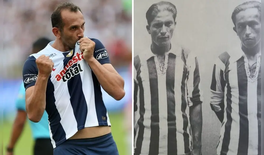 La camiseta blanquiazul de Alianza Lima sufrió cambios desde la fundación del club, en 1901, hasta la actualidad. Foto: Andina/LibroDeOroDeAlianzaLima