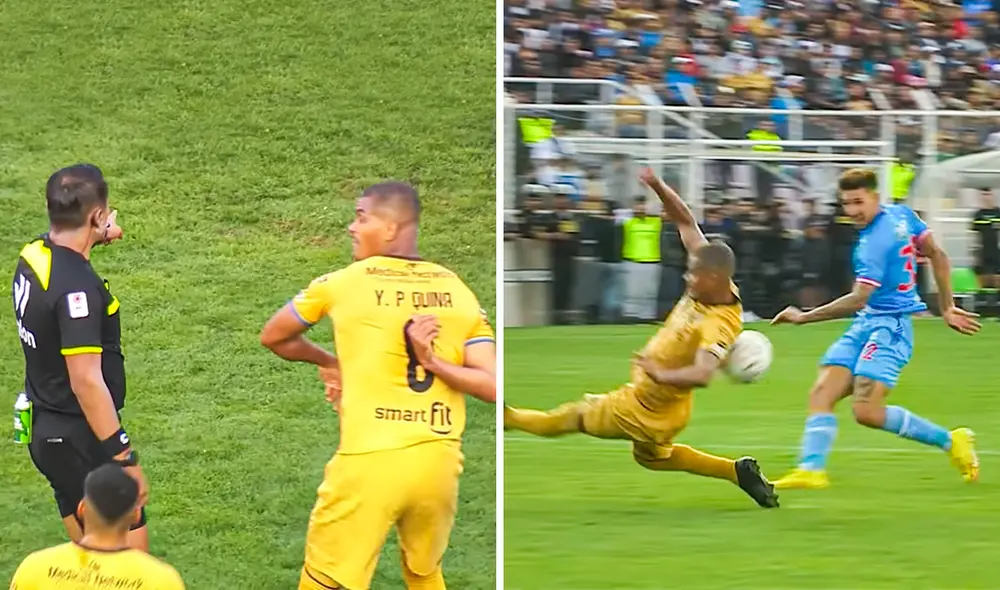 Cusco FC se vio perjudicado por la mayoría de errores arbitrales en su victoria 2-1 ante Deportivo Garcilaso por la fecha 13 del Apertura. Foto: composición GLR/captura de Liga 1 Max