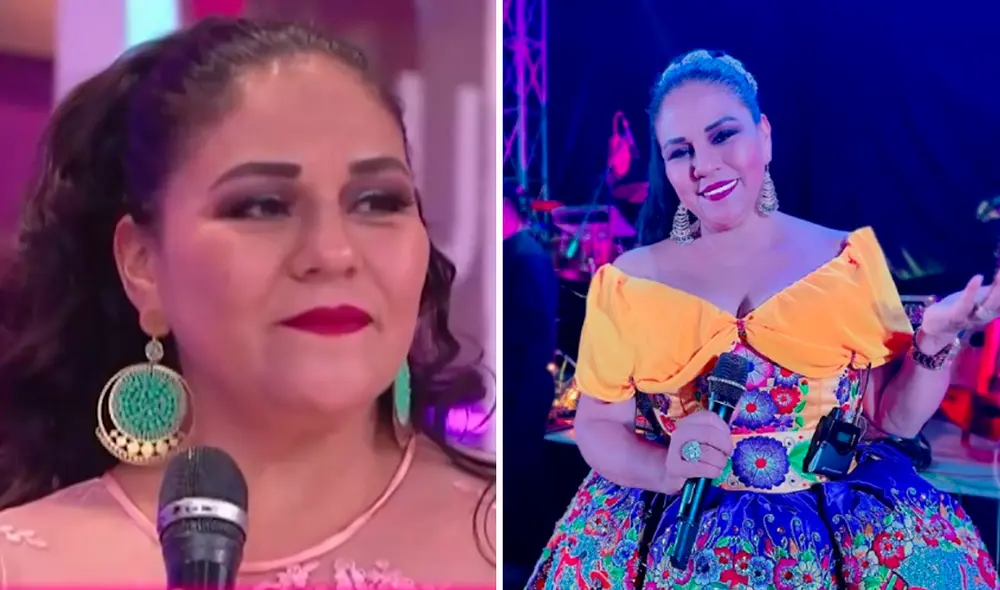 Dina Paúcar cumplirá 33 años de vida artística este 2023. Foto: composición LR/captura de América TV/Instagram