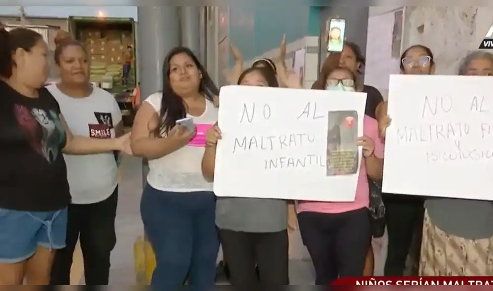 Madres piden que directora del colegio se pronuncie al respecto. Foto: captura ATV | Video: ATV