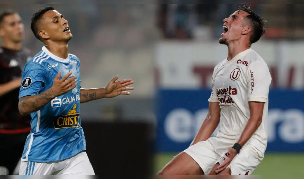 Universitario y Sporting Cristal se juegan gran parte de sus chances este lunes 24 de abril en el Estadio Monumental. Foto: Composicion-LR/GLR/GLR