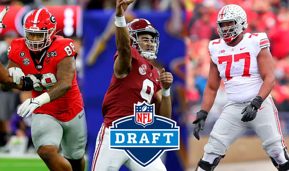 Los mejores jugadores de la NCAA podrán cumplir su sueño de volverse profesionales. Foto: composición LR / NFL / AFP