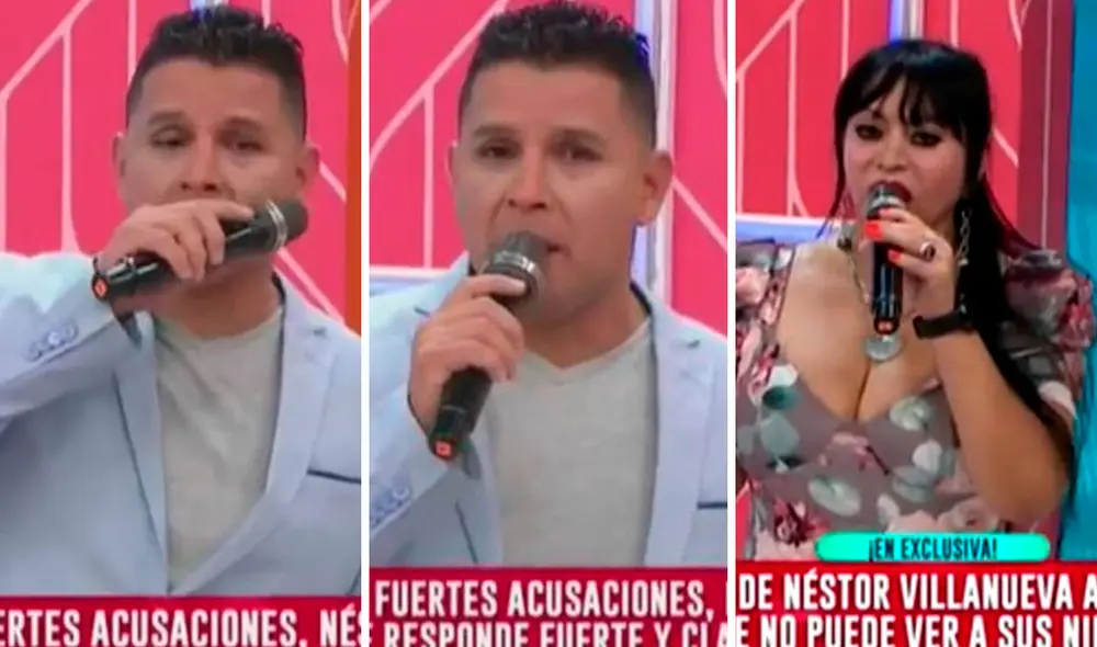 Néstor Villanueva reapareció en "América hoy" para responder a Susy Díaz. Foto: composición/LR/captura América TV Néstor Villanueva reapareció en "América hoy" para responder a Susy Díaz. Foto: composición/LR/captura América TV