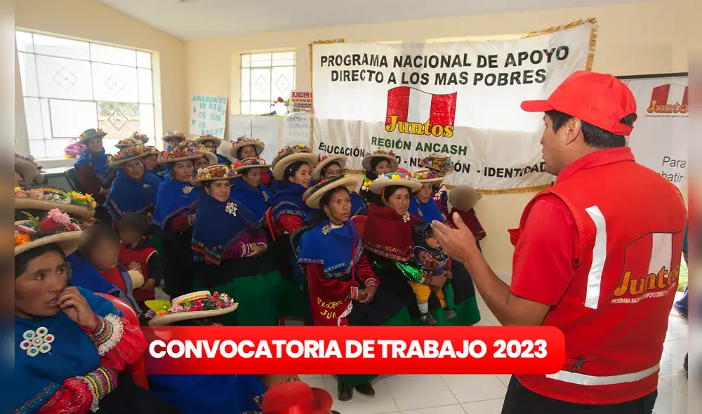 Programa social del Midis ofrece empleos para postular hasta el 26 de abril. Foto: Tv Perú Programa social del Midis ofrece empleos para postular hasta el 26 de abril. Foto: Tv Perú