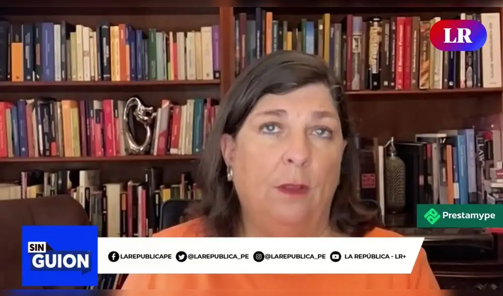 Rosa María Palacios se refiere a Maurate. Foto/Video: LR+ Rosa María Palacios se refiere a Maurate. Foto/Video: LR+