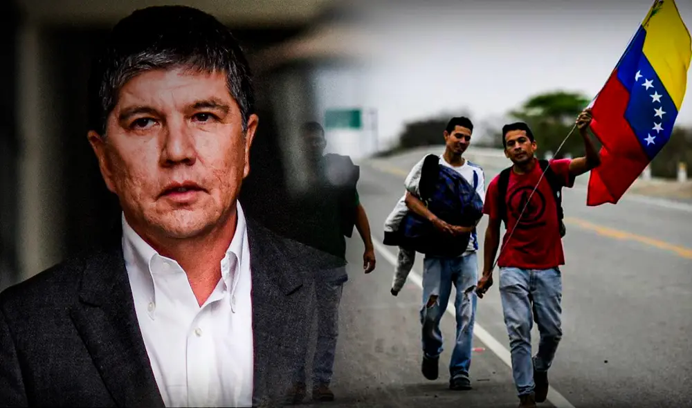 El subsecretario del Interior, Manuel Monsalve, rechazó las acusaciones que afirmaban que migrantes ilegales estaban siendo guiados por militares chilenos. Foto: CNN/El Nacional