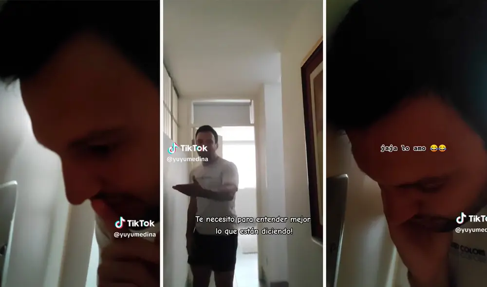 Francés aprendió a chismear gracias a su pareja peruana. Foto: composición LR/capturas de TikTok/@YuyuMedina Francés aprendió a chismear gracias a su pareja peruana. Foto: composición LR/capturas de TikTok/@YuyuMedina