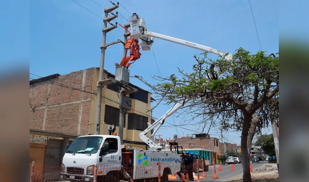Aviso incluye a Trujillo, Víctor Larco y La Esperanza. Foto: Hidrandina