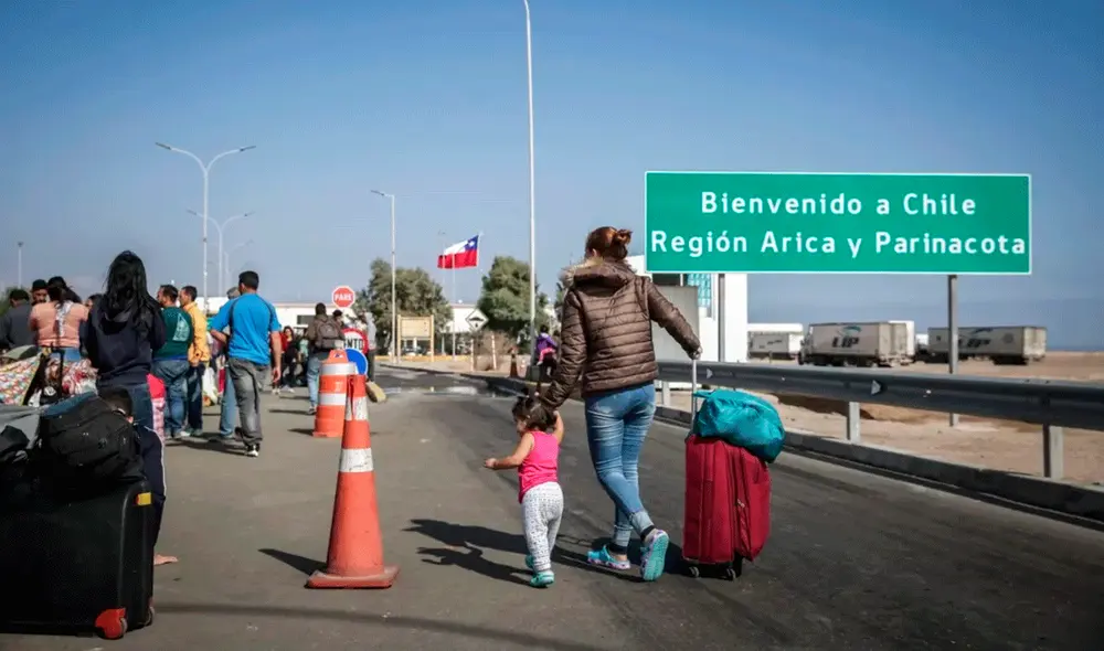 La gran mayoría de personas que se presentan en la zona de frontera para pasar al Perú plantean que su ingreso va a ser en tránsito. Foto: El Pitazo La gran mayoría de personas que se presentan en la zona de frontera para pasar al Perú plantean que su ingreso va a ser en tránsito. Foto: El Pitazo