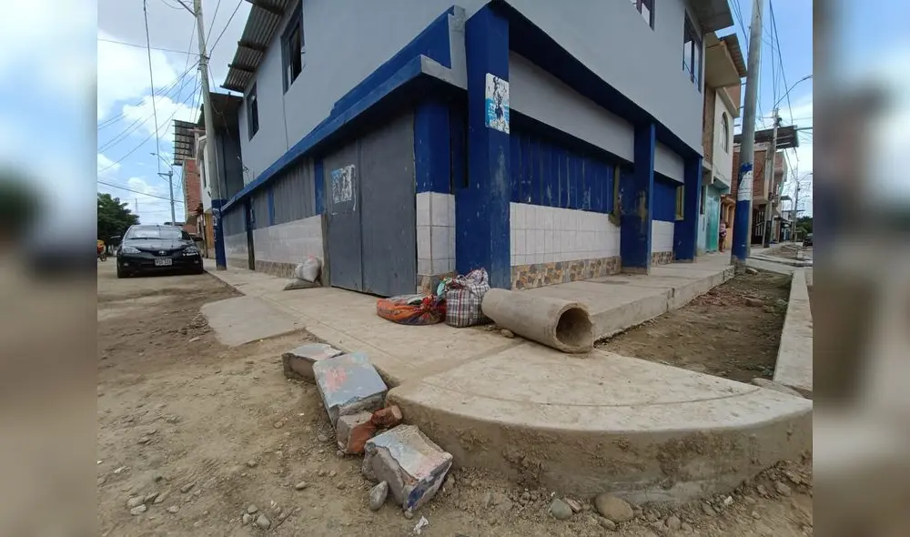 Los delincuentes también dispararon contra la vivienda de la víctima. Foto: Almendra Ruesta/La República