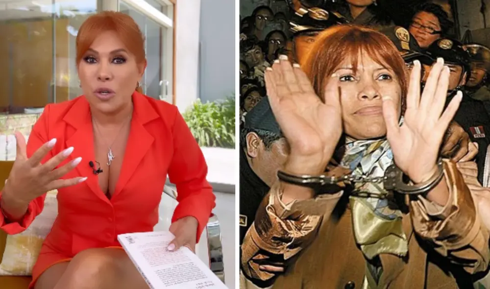 Magaly Medina era resguardada por dos mujeres y se mantenía alejada de las demás presas. Foto: composición LR/Instagram/Magaly Medina/difusión Magaly Medina era resguardada por dos mujeres y se mantenía alejada de las demás presas. Foto: composición LR/Instagram/Magaly Medina/difusión