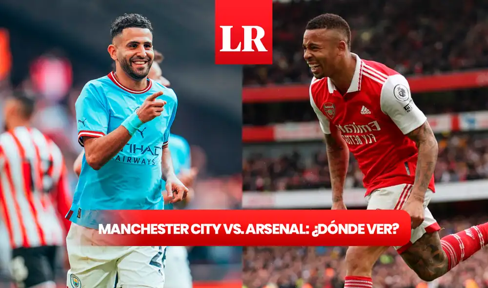 El enfrentamiento se dará este miércoles 26 de abril. Foto: composición LR/Manchester City/Arsenal El enfrentamiento se dará este miércoles 26 de abril. Foto: composición LR/Manchester City/Arsenal