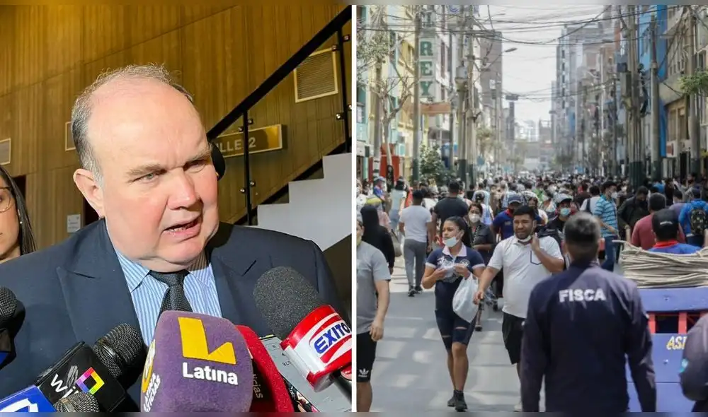 López Aliaga declaró tras la clausura del programa Con Punche Lima Metropolitana. Foto y Video: Vanessa Sandoval/La República