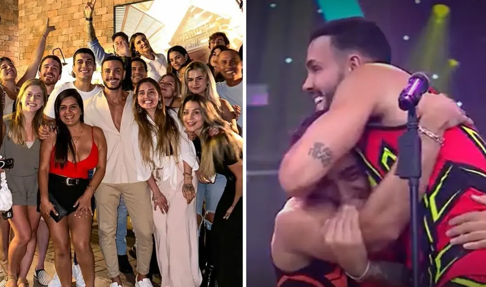 Mario Irivarren pasa su cumpleaños con 'La chama', Ximena Hoyos y otros personajes de la farándula. Foto: composición LR/ Instagram/ América TV Mario Irivarren pasa su cumpleaños con 'La chama', Ximena Hoyos y otros personajes de la farándula. Foto: composición LR/ Instagram/ América TV