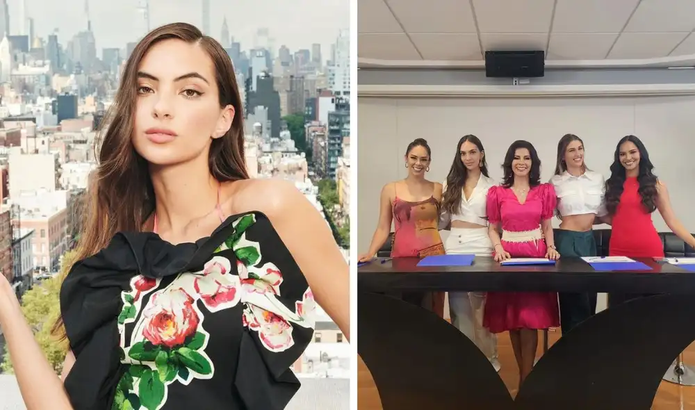 Natalie Vértiz impresiona con su inglés fluido en entrevistas para el Miss Perú. Foto: composición LR/Instagram/Natalie Vértiz Natalie Vértiz impresiona con su inglés fluido en entrevistas para el Miss Perú. Foto: composición LR/Instagram/Natalie Vértiz