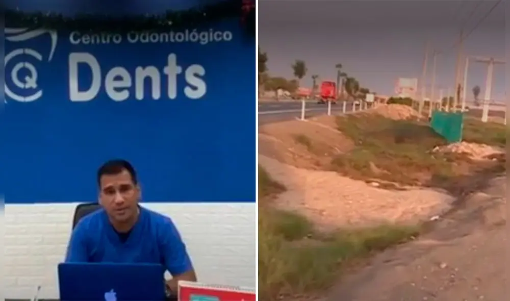 La familia recibió llamadas de secuestradores que exigieron una gran suma por la vida del odontólogo. Foto: composición LR/captura de "América noticias"