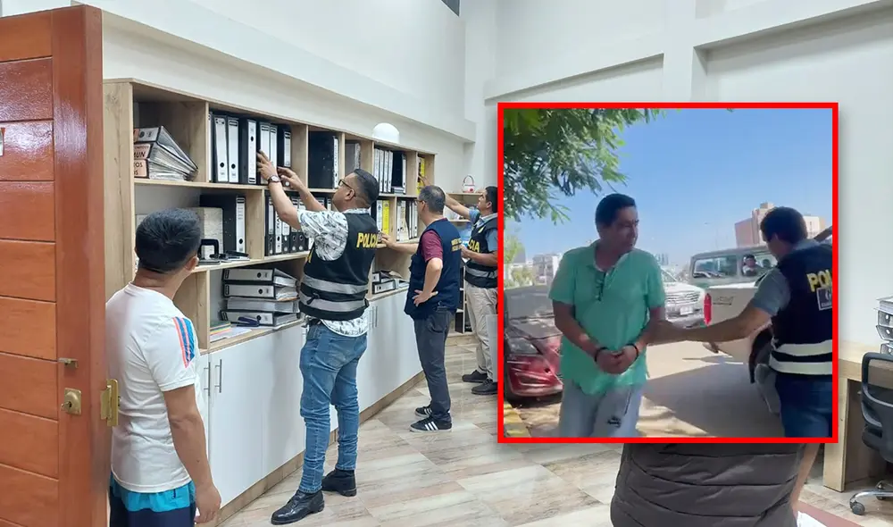 El exalcalde Antony Mesones fue trasladado a la Divincri Chiclayo: Foto: composición Álvaro Mendoza/ Ministerio Público/ Rosa Quincho/ La República