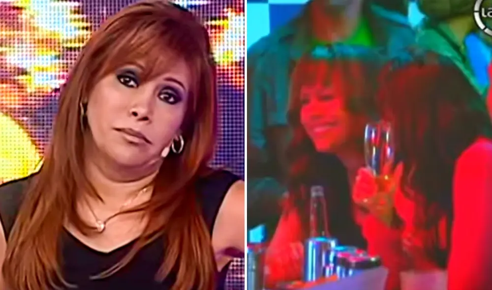 Magaly Medina fue 'brichera' en las noches del Cusco. Foto: composición LR/captura de YouTube