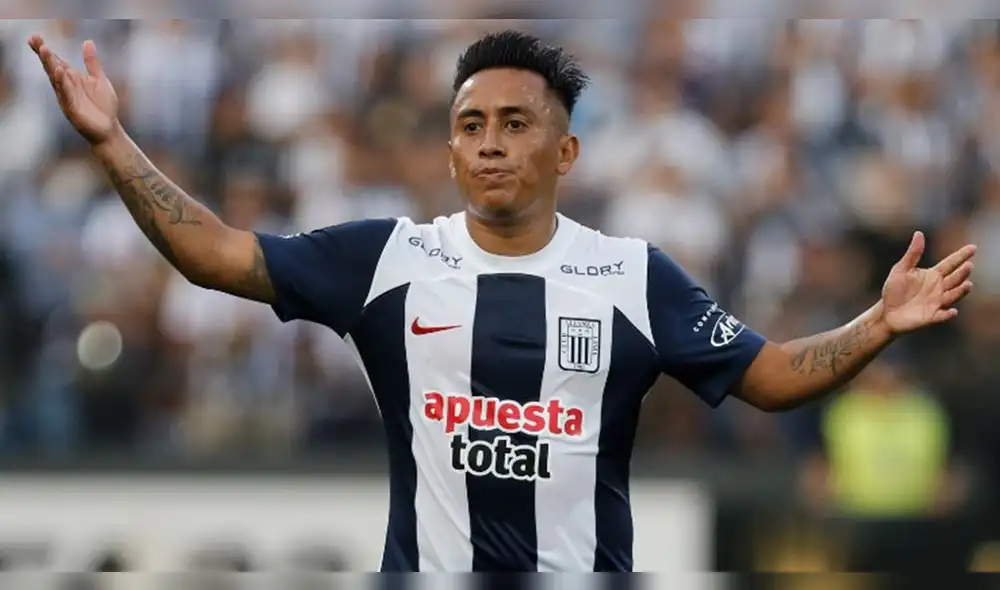 Christian Cueva recibió en Tarapoto su primera roja del 2023 con Alianza Lima. Foto: Luis Jiménez/GLR