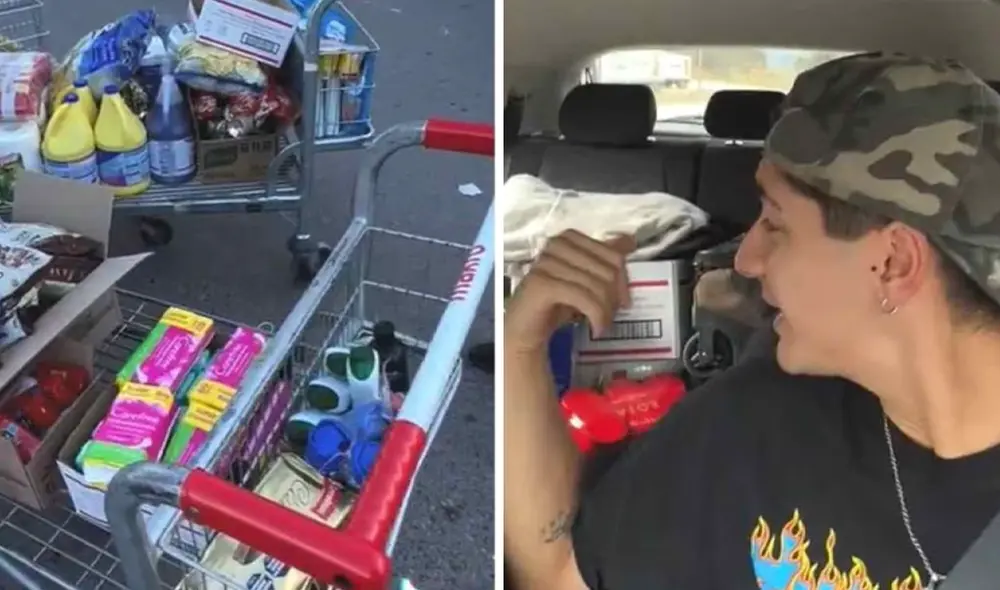 El joven chileno indicó que el monto de US$120 le rinde solo para 2 semanas en su país.  Foto: captura de video/TikTok/@soyeljota_