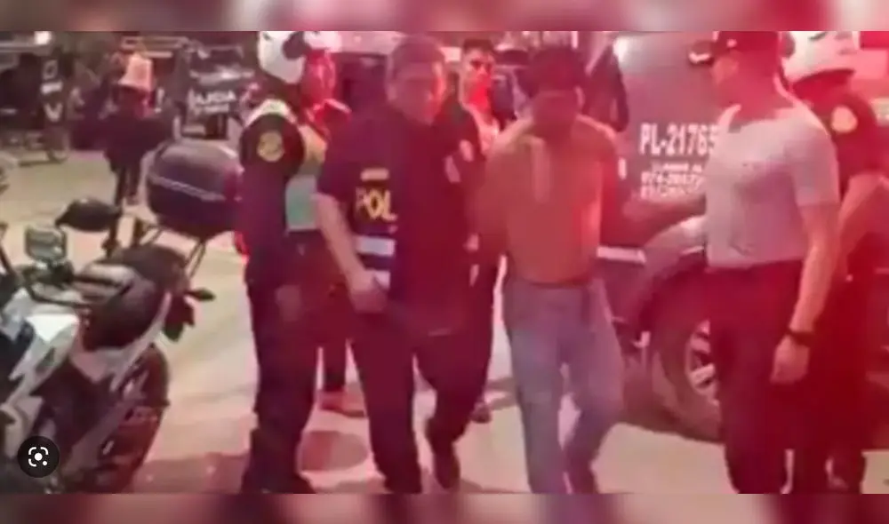 El sujeto fue trasladado al penal de Chiclayo. Foto: Exitosa El sujeto fue trasladado al penal de Chiclayo. Foto: Exitosa