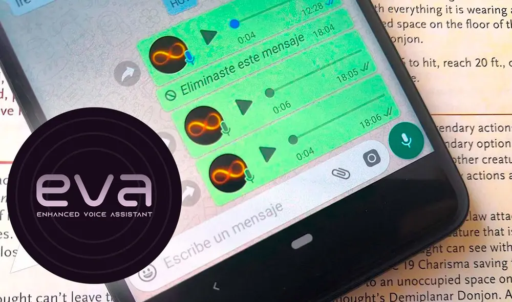 EVA funciona en Android, iPhone y PC. Foto: Código Espagueti / Curador