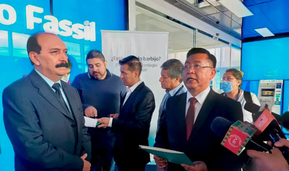 “Tengan la seguridad de que sus recursos van a ser transferidos a otros bancos", señaló Reynaldo Yujra.