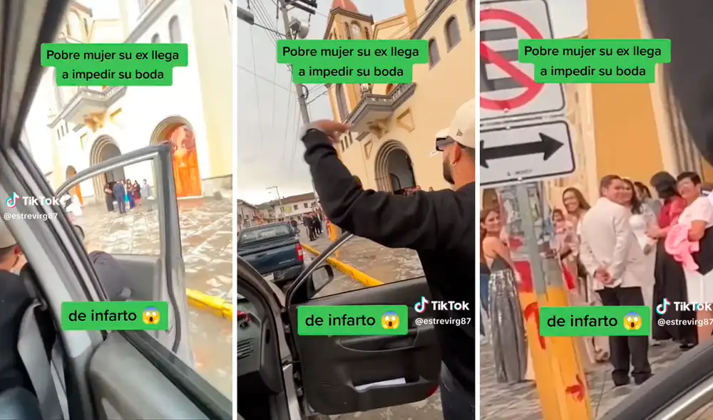 El video del curioso momento sumó más de un millón de visualizaciones en TikTok. Foto: composición LR/TikTok/@Estrevirg87