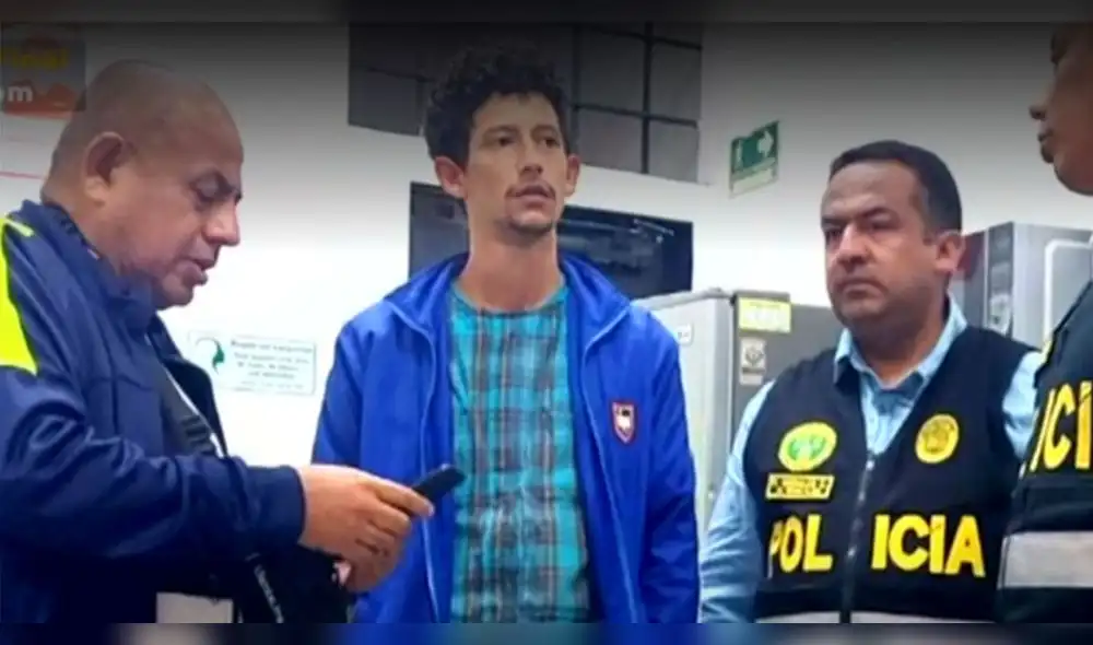 Sergio Tarache será extraditado después de que el Perú entregue cuaderno de extradición a Colombia. Foto: PNP