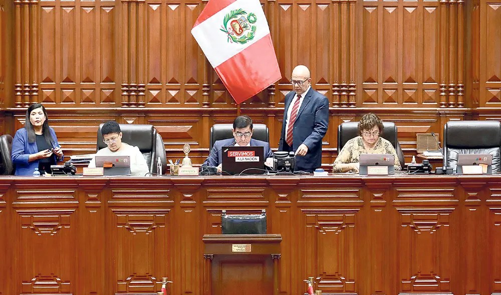 Unanimidad. Comisión Permanente decidió aprobar la denuncia constitucional contra María Cordero. Ahora la SAC tendrá que investigar y resolver la acusación en un plazo de 15 días hábiles. Foto: difusión