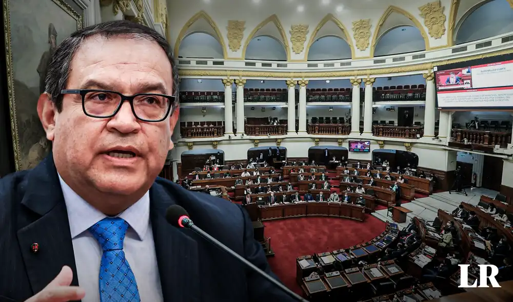 Congreso verá hoy dos mociones que buscan interpelar al primer ministro Otárola y la titular de Salud, Rosa Gutiérrez. Foto: composición Alvaro Lozano/ PCM/ Congreso