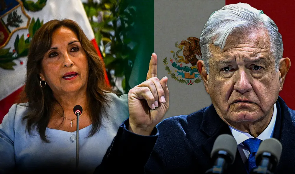 México respondió a Perú tras las declaraciones de la presidenta Boluarte. Foto: composición LR/AFP