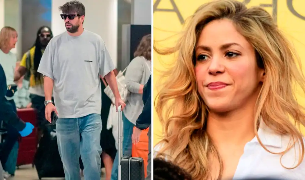 Piqué estará en Miami para visitar a sus hijos. Foto: composición LR/¡Hola!/difusión