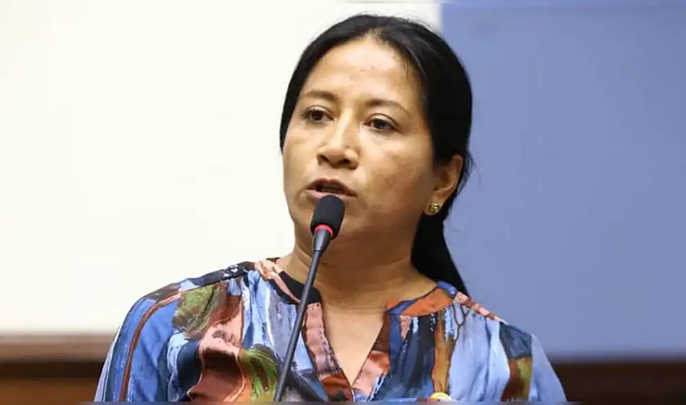 La congresista enfrenta denuncias en el Ministerio Público por estas acusaciones. Foto: Congreso