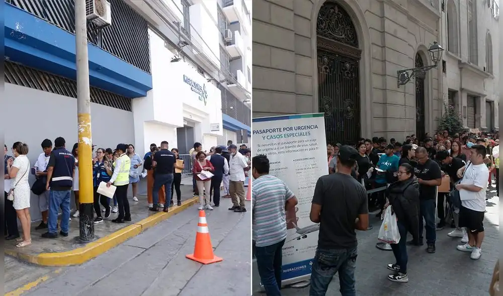 Migraciones informó que este viernes 28 de abril, día no laborable para el sector público, atenderá con normalidad. Foto: composición LR/Marco Cotrina de La República