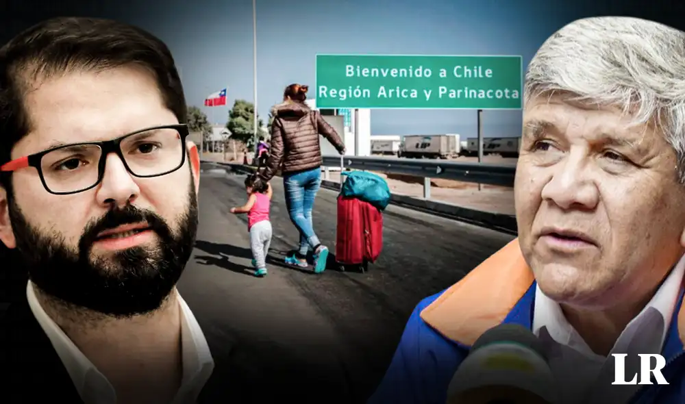 Alcalde de Tacna responsabilizó al presidente chileno Gabriel Boric por la crisis migratoria. Foto: composición Jazmín Ceras LR / AFP / Radio uno Alcalde de Tacna responsabilizó al presidente chileno Gabriel Boric por la crisis migratoria. Foto: composición Jazmín Ceras LR / AFP / Radio uno