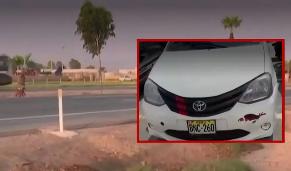 El odontólogo fue hallado sin vida en la Panamericana Sur. Foto: composición LR / América TV - Video: América TV