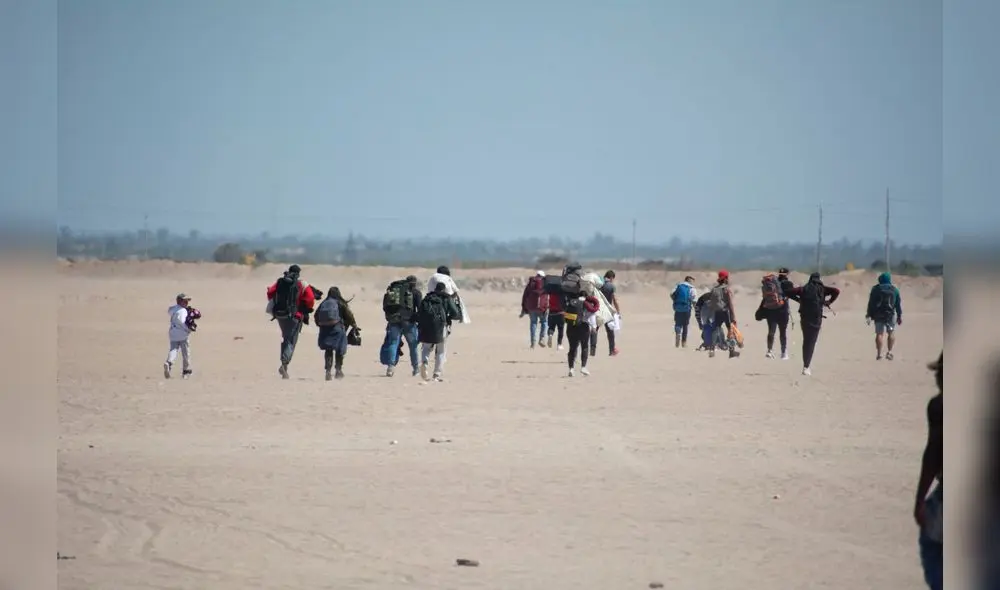 Extranjeros pretendieron ingresar por la fuerza a Perú. Foto: Liz Ferrer/La República. Extranjeros pretendieron ingresar por la fuerza a Perú. Foto: Liz Ferrer/La República.