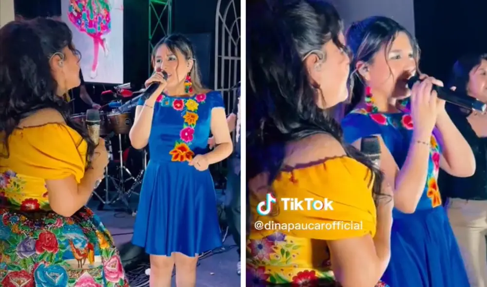Killay es la hija de Dina Páucar, quien será parte del legado de la artista vernacular. Foto: TikTok / Dina Páucar